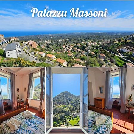 סרביון Palazzu Massoni, Magnifique Vue Sur La Mer Et La Montagne, Clim, Wifi, Parking Gratuit מראה חיצוני תמונה
