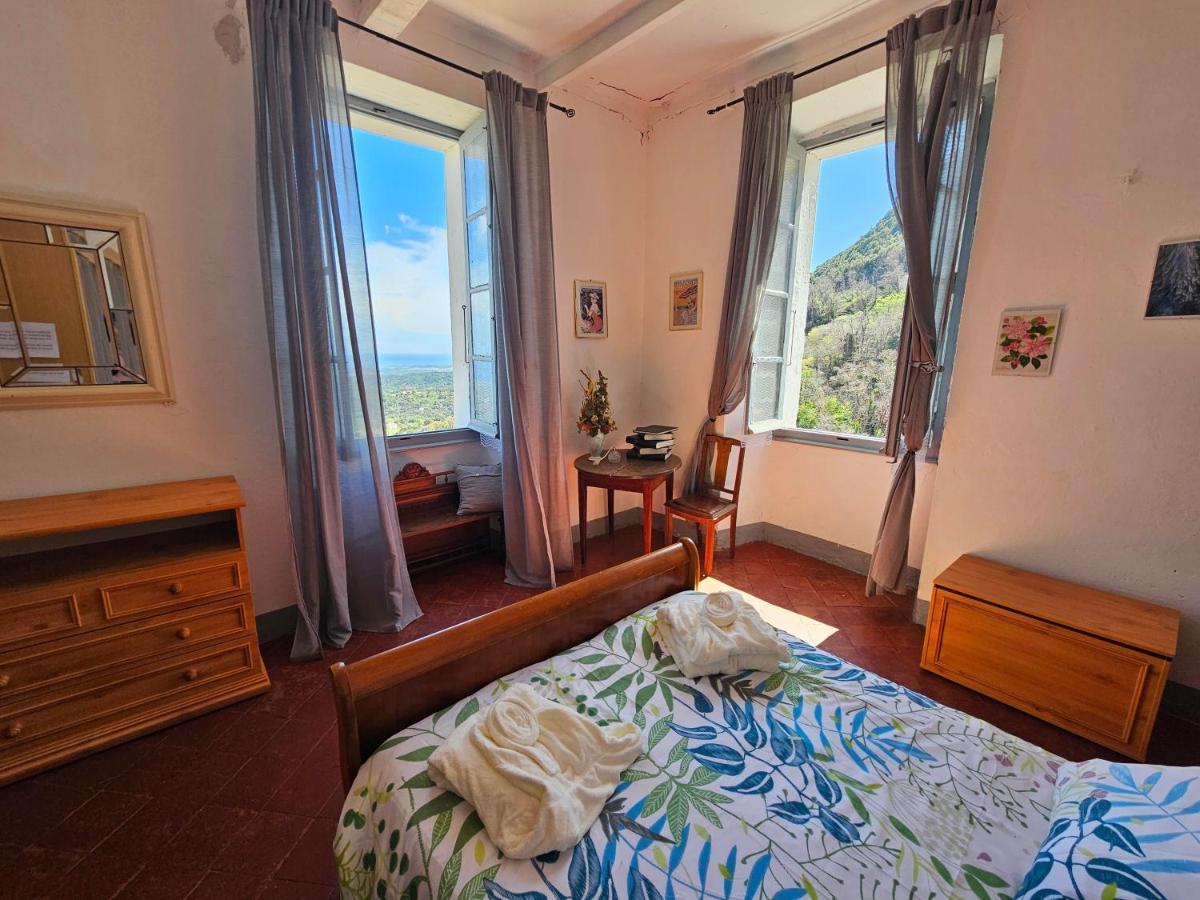 סרביון Palazzu Massoni, Magnifique Vue Sur La Mer Et La Montagne, Clim, Wifi, Parking Gratuit מראה חיצוני תמונה