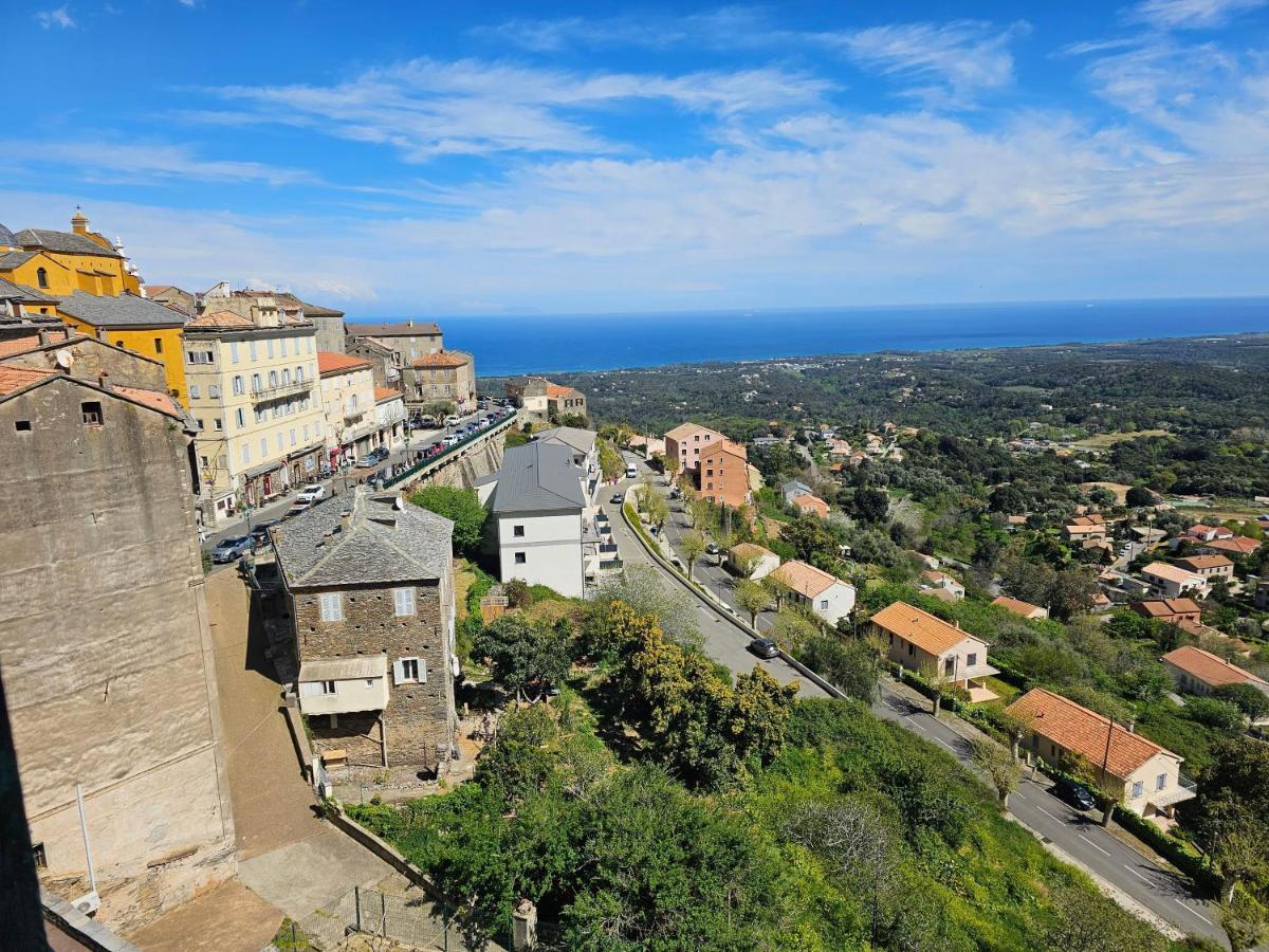 סרביון Palazzu Massoni, Magnifique Vue Sur La Mer Et La Montagne, Clim, Wifi, Parking Gratuit מראה חיצוני תמונה