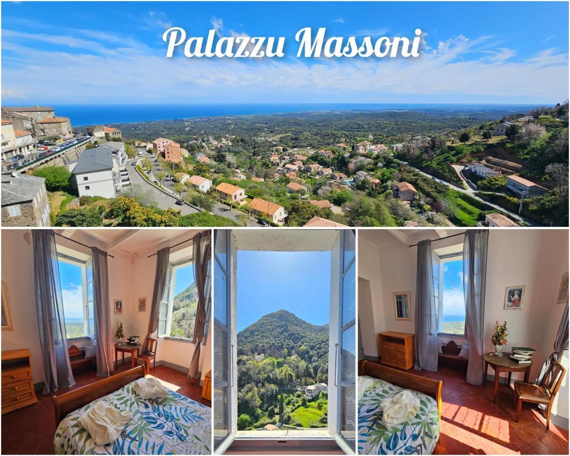 סרביון Palazzu Massoni, Magnifique Vue Sur La Mer Et La Montagne, Clim, Wifi, Parking Gratuit מראה חיצוני תמונה